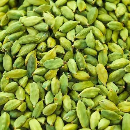 Green cardamom pods